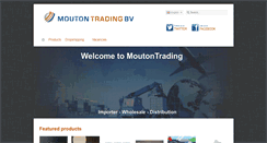Desktop Screenshot of moutontrading.com